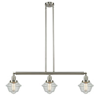 Oxford 40-Inch 3-Light Stem-Hung Island Light