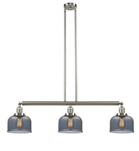 Bell 41-Inch 3-Light Stem-Hung Island Light Sloped-Ceiling Compatible