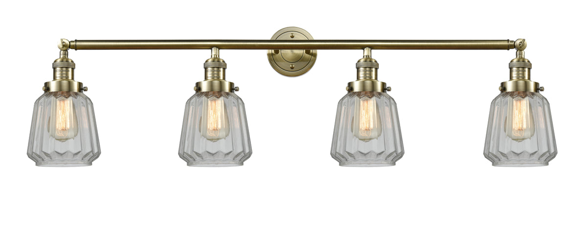 Chatham 42-Inch 4-Light Bath Vanity Light with LED Bulbs