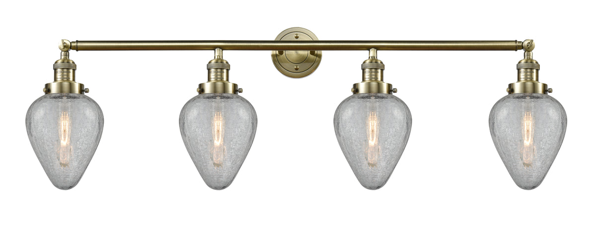 Geneseo 43-Inch 4-Light Bath Vanity Light with LED Bulbs