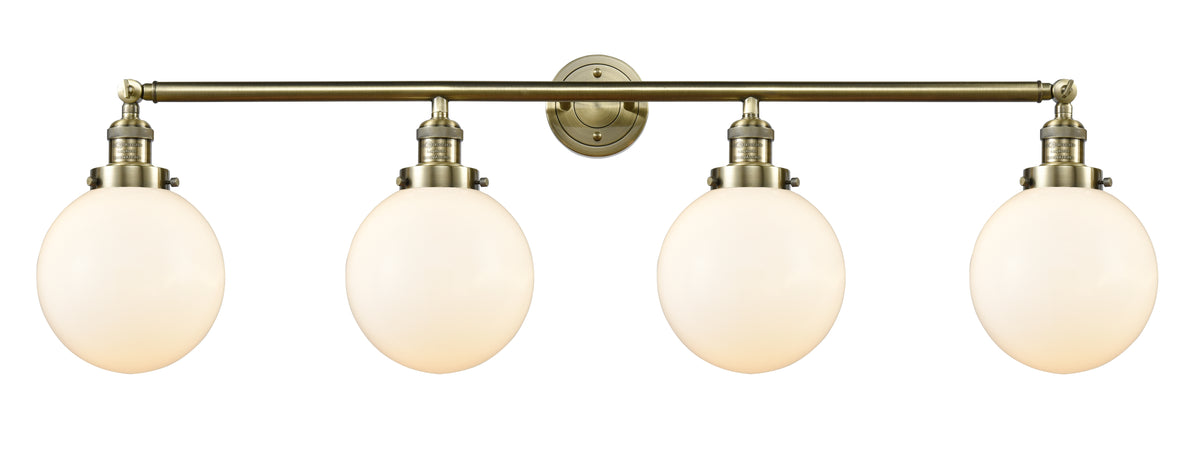 Beacon 44-Inch 4-Light Bath Vanity Light with LED Bulbs