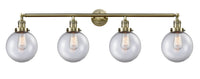 Franklin Restoration Vanity Cast Brass Steel