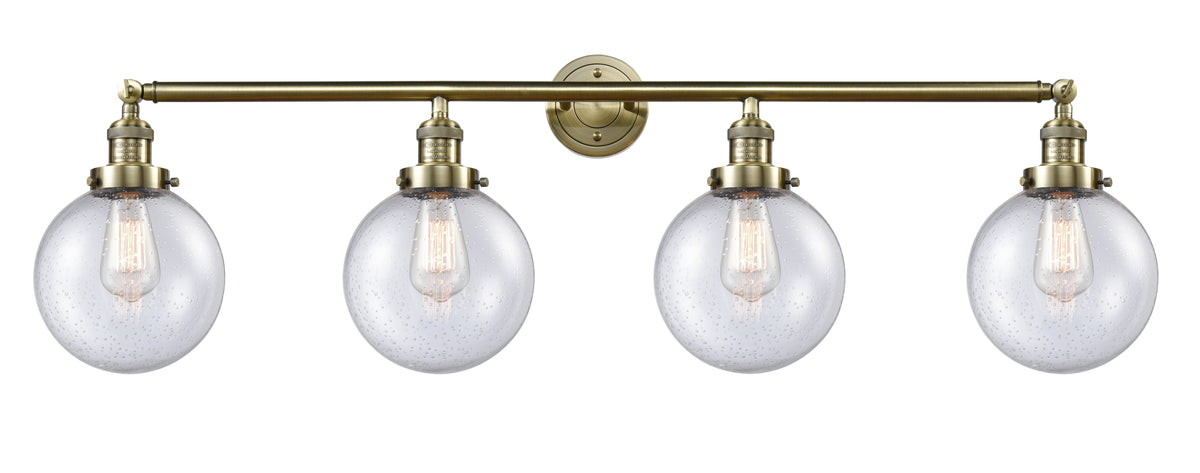 Beacon 44-Inch 4-Light Bath Vanity Light with LED Bulbs