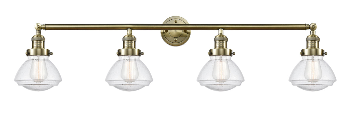 Olean 43-Inch 4-Light Bath Vanity Light with LED Bulbs