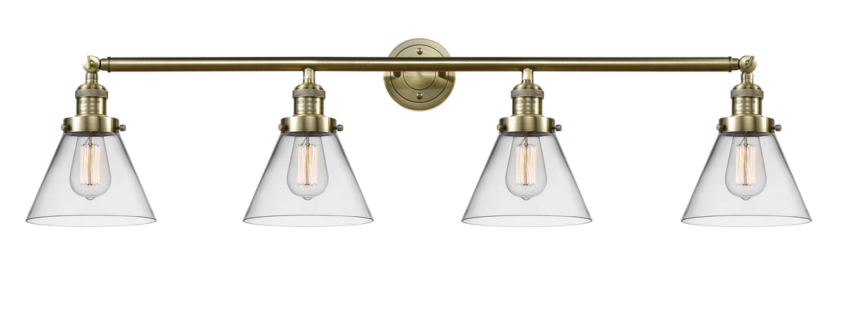Cone 44-Inch 4-Light Bath Vanity Light