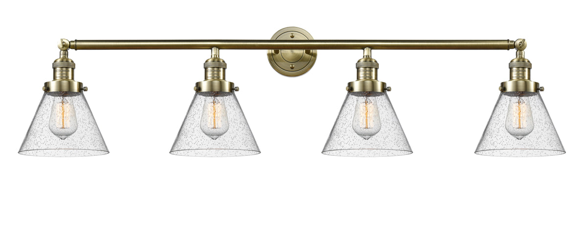 Cone 44-Inch 4-Light Bath Vanity Light