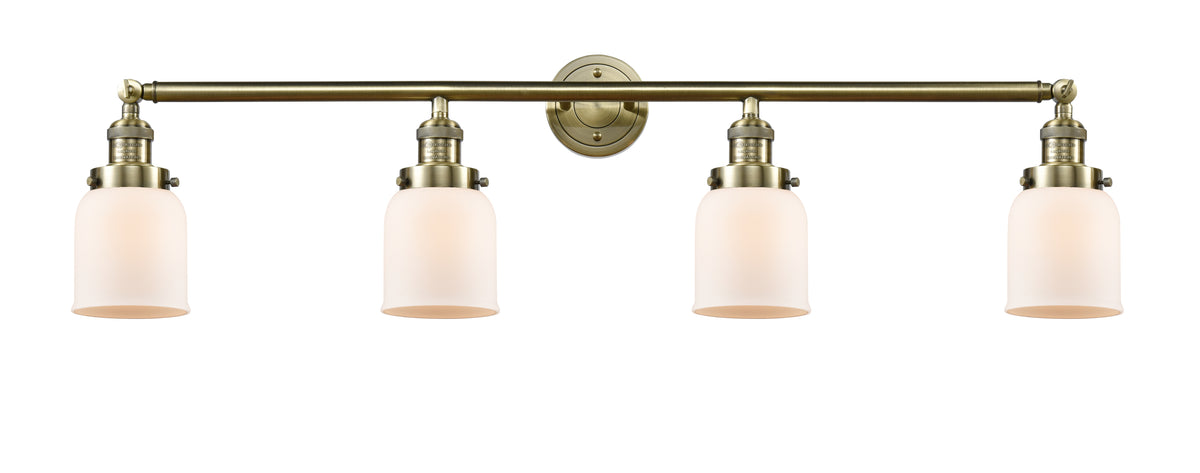 Bell 42-Inch 4-Light Bath Vanity Light with LED Bulbs 9.75-Inch High