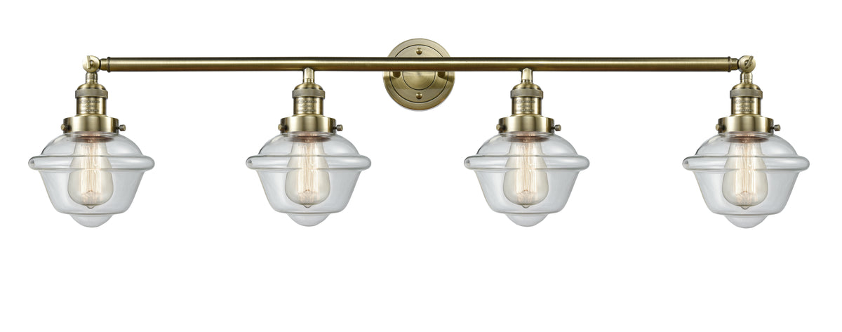 Oxford 46-Inch 4-Light Bath Vanity Light with LED Bulbs