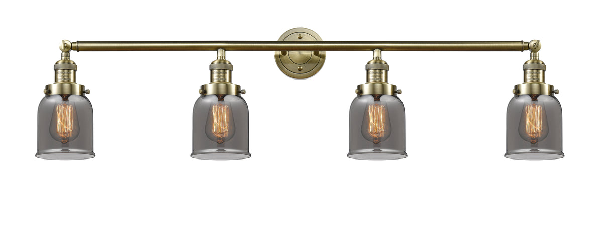 Bell 42-Inch 4-Light Bath Vanity Light with LED Bulbs 9.75-Inch High