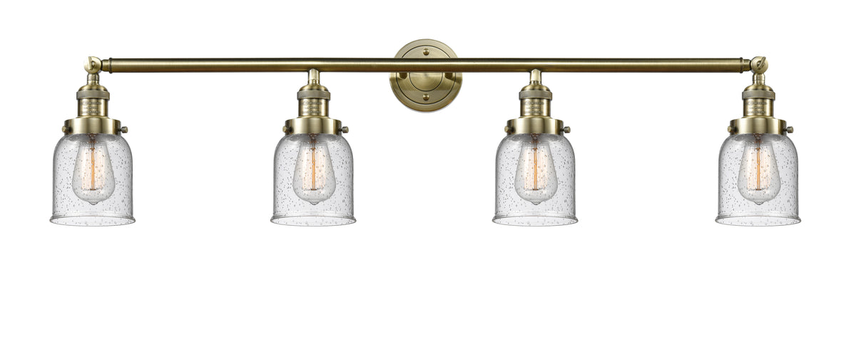 Bell 42-Inch 4-Light Bath Vanity Light with LED Bulbs 9.75-Inch High