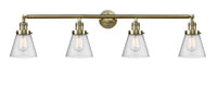 Franklin Restoration Vanity Light Cast Brass