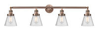Franklin Restoration Vanity Light Cast Brass
