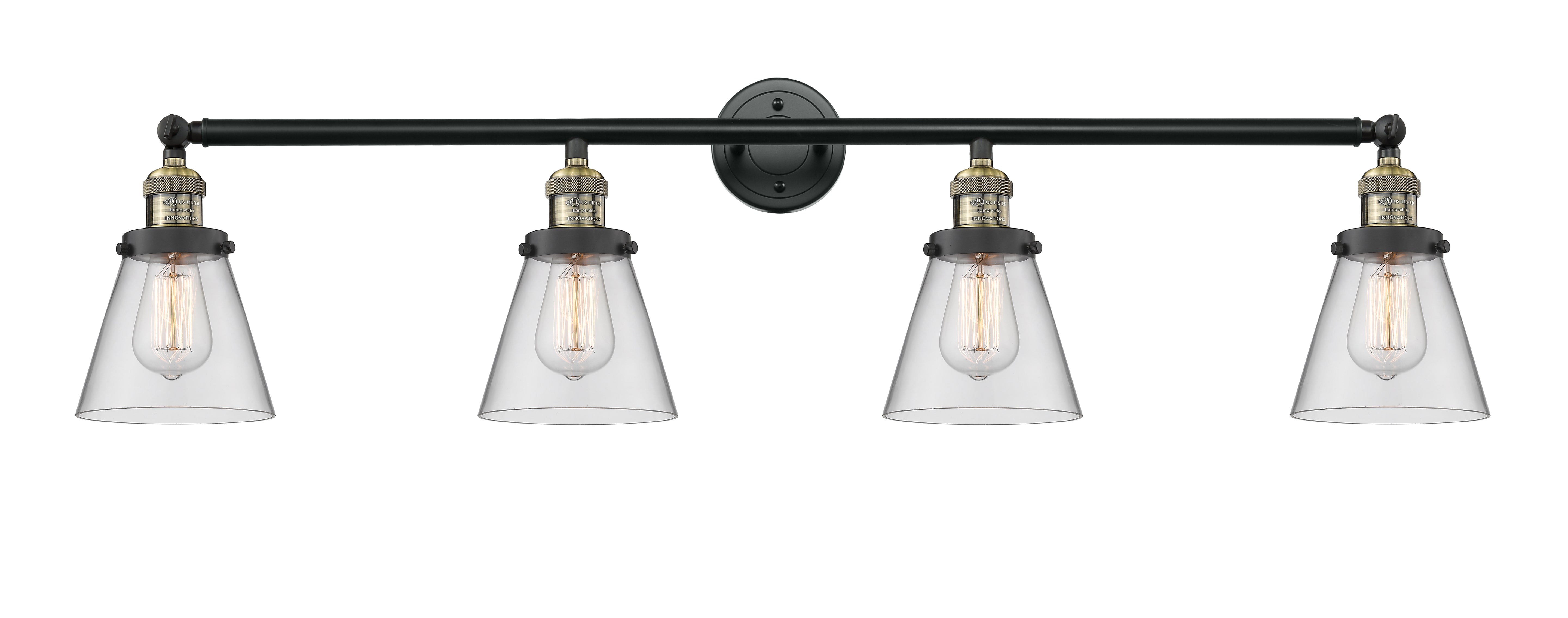 Franklin Restoration Vanity Light Cast Brass