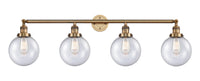 Franklin Restoration Vanity Cast Brass Steel