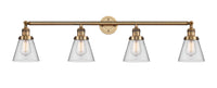 Franklin Restoration Vanity Light Cast Brass