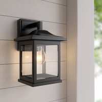 6'' Southgate Textured Black 1 Light Wall Sconce