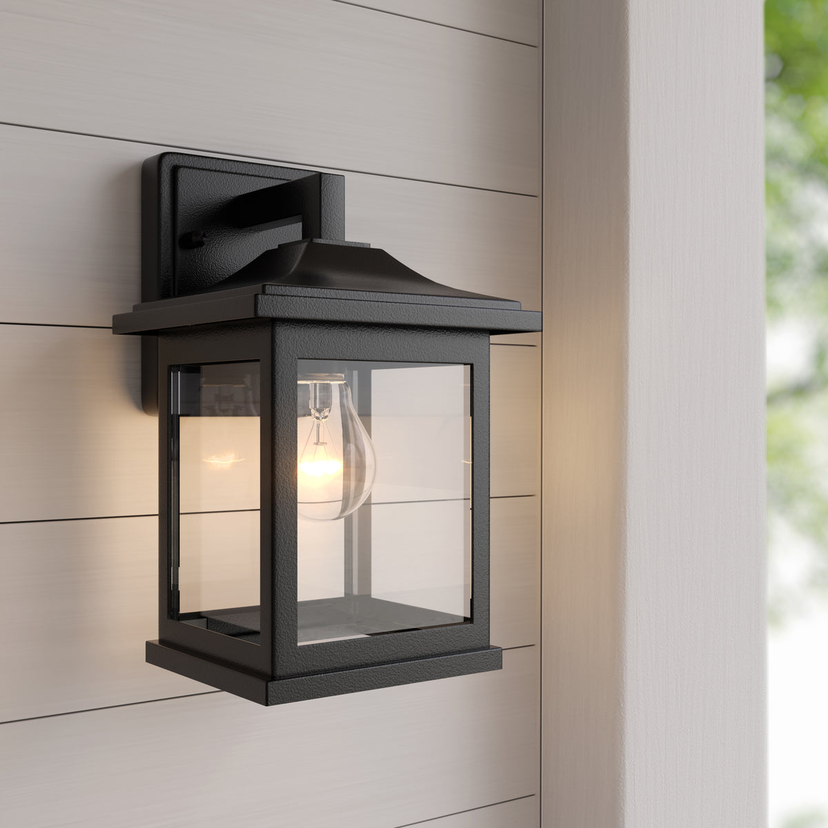 6'' Southgate Textured Black 1 Light Wall Sconce