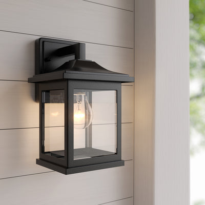 6'' Southgate Textured Black 1 Light Wall Sconce