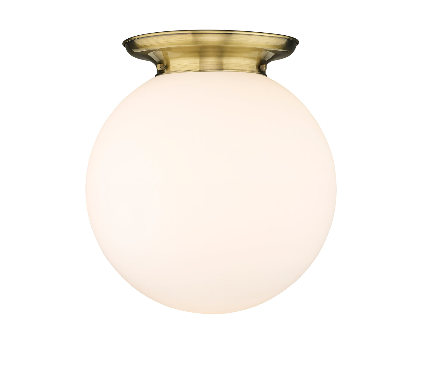 Essex Flush Mount Satin Nickel Brass
