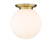 Essex Flush Mount Satin Nickel Brass