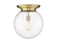 Essex Flush Mount Satin Nickel Cast Brass