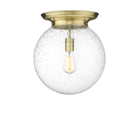 Essex Flush Mount Satin Nickel Cast Brass