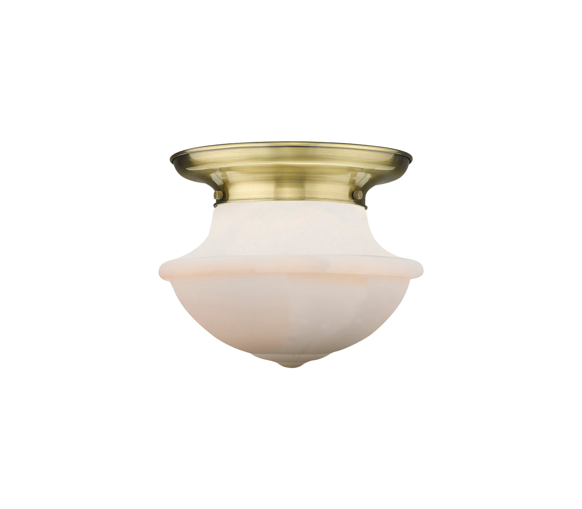 Oxford 14-Inch 1-Light Flush Mount