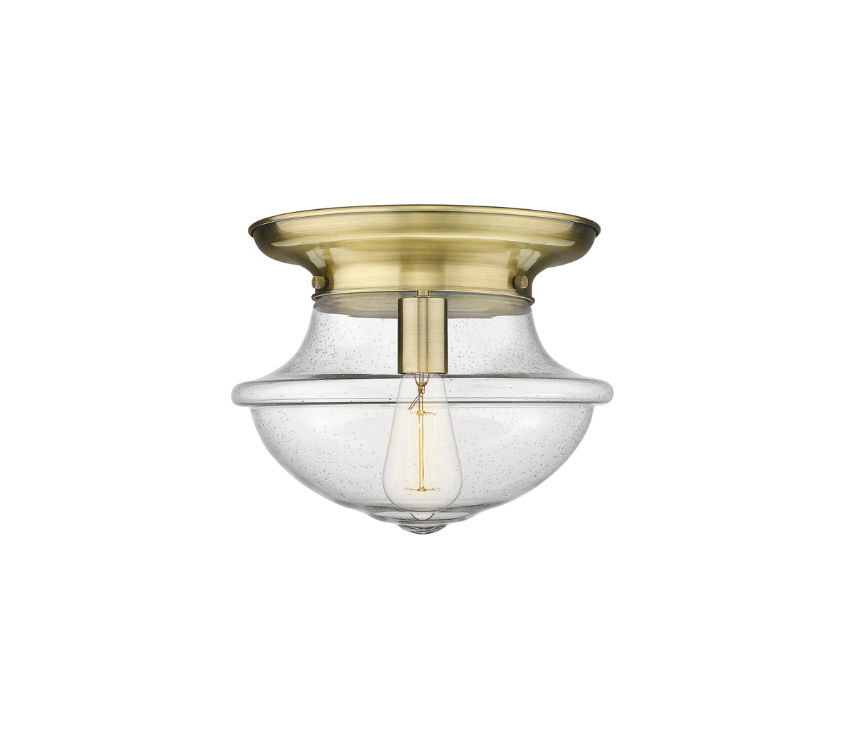 Oxford 14-Inch 1-Light Flush Mount