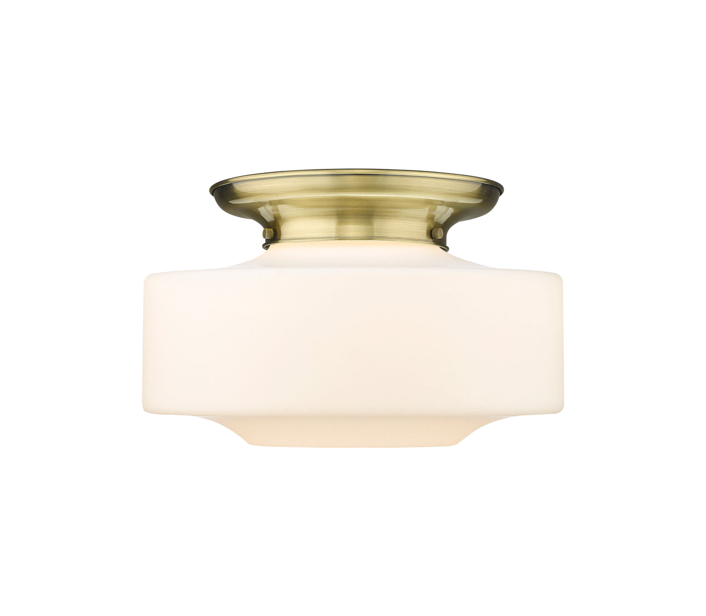 Essex Flush Mount Satin Nickel Cast Brass