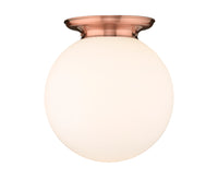 Essex Flush Mount Satin Nickel Brass