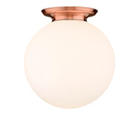 Essex Flush Mount Satin Nickel 15.75 Inch