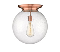 Essex Flush Mount Satin Nickel Brass