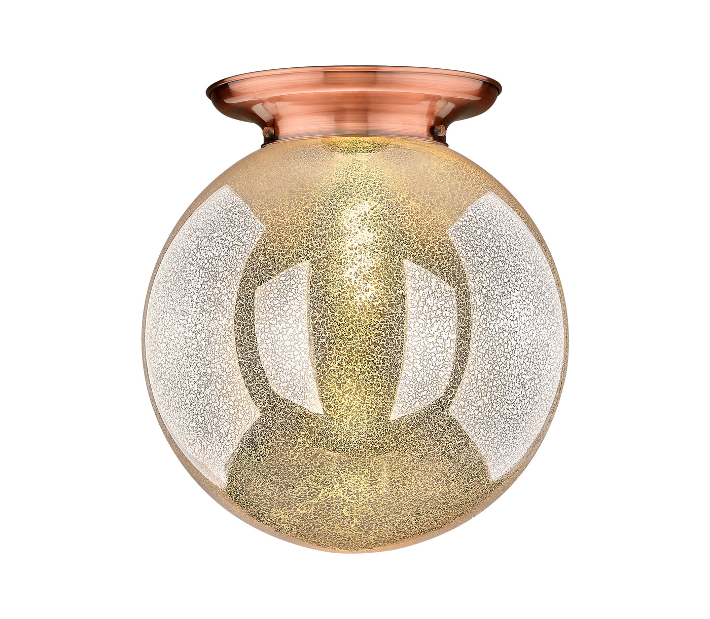 Essex Flush Mount Satin Nickel Brass