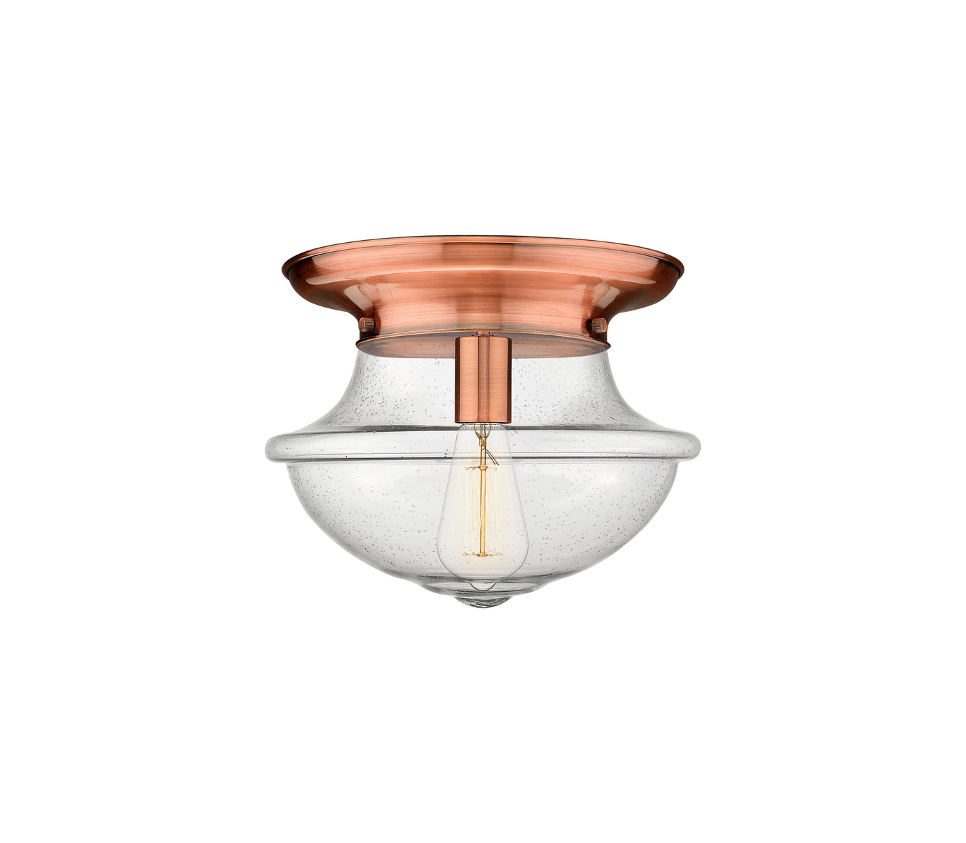 Essex Flush Mount Satin Nickel Cast Brass