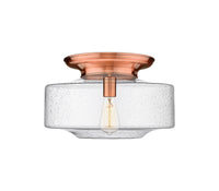 Essex Flush Mount Satin Nickel Cast Brass