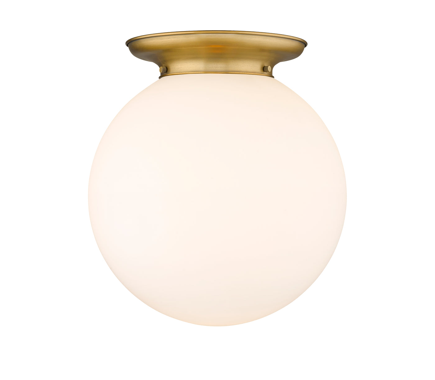Essex Flush Mount Satin Nickel Brass