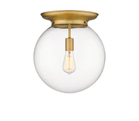 Essex Flush Mount Satin Nickel Cast Brass