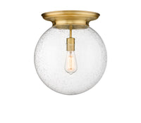 Essex Flush Mount Satin Nickel Cast Brass