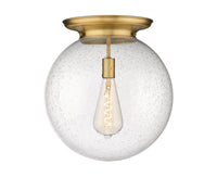 Essex Flush Mount Satin Nickel Brass
