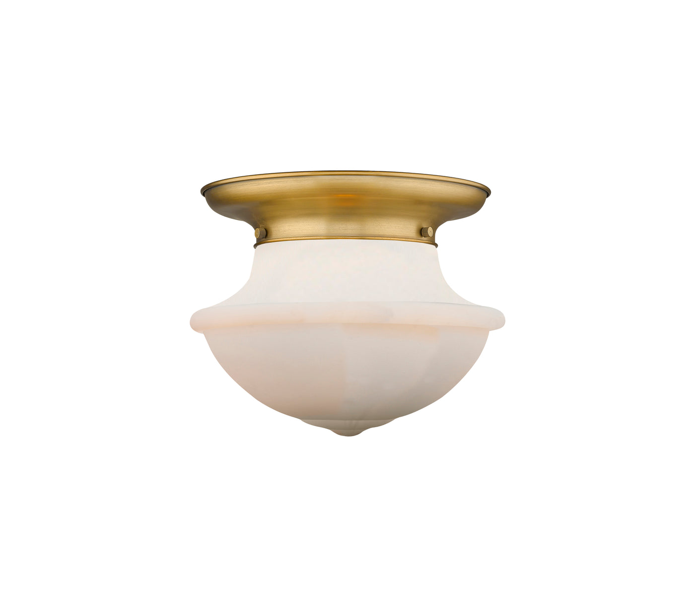 Essex Flush Mount Satin Nickel Cast Brass