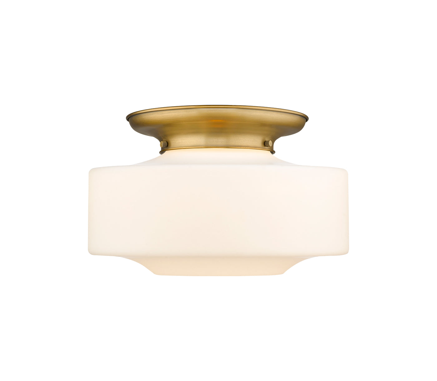 Essex Flush Mount Satin Nickel Cast Brass