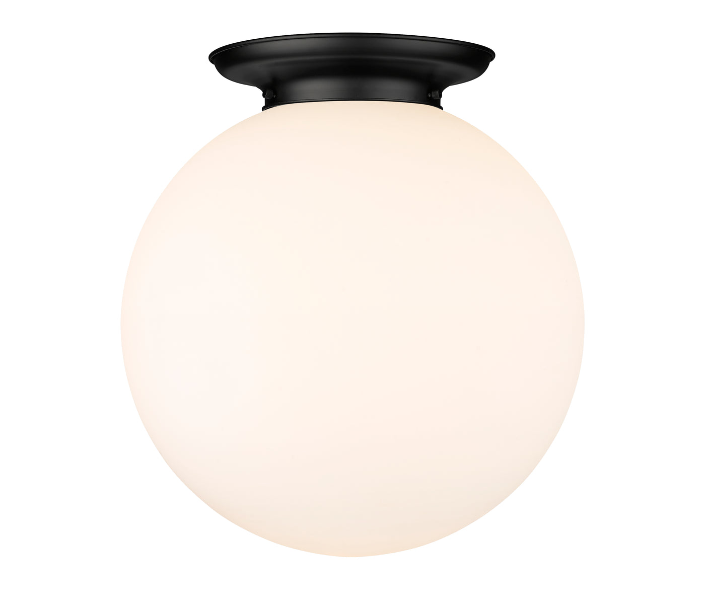 Essex Flush Mount Satin Nickel 15.75 Inch