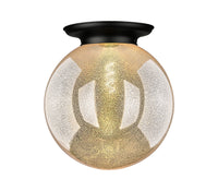 Essex Flush Mount Satin Nickel Brass