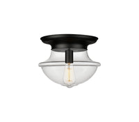 Essex Flush Mount Satin Nickel Cast Brass