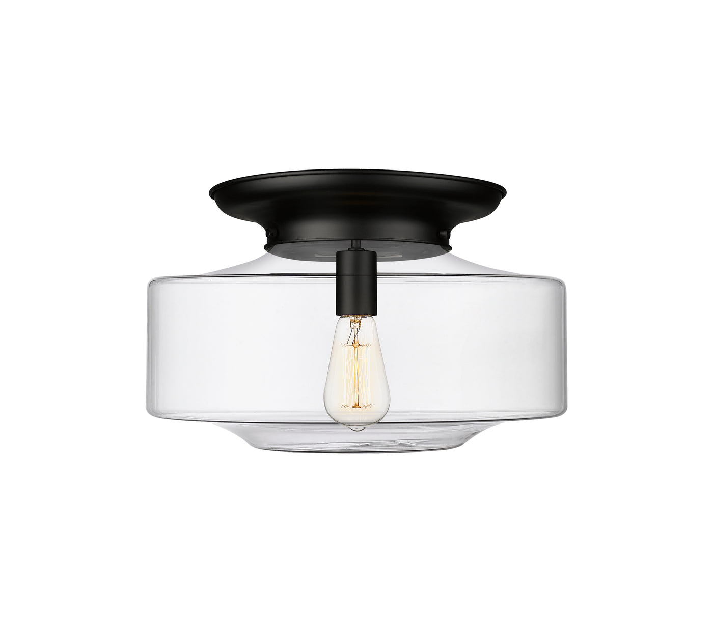 Essex Flush Mount Satin Nickel Cast Brass