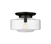 Essex Flush Mount Satin Nickel Cast Brass
