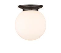 Essex Flush Mount Satin Nickel Cast Brass