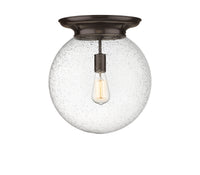 Essex Flush Mount Satin Nickel Cast Brass