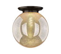 Essex Flush Mount Satin Nickel Brass