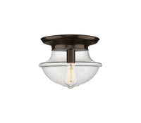 Essex Flush Mount Satin Nickel Cast Brass
